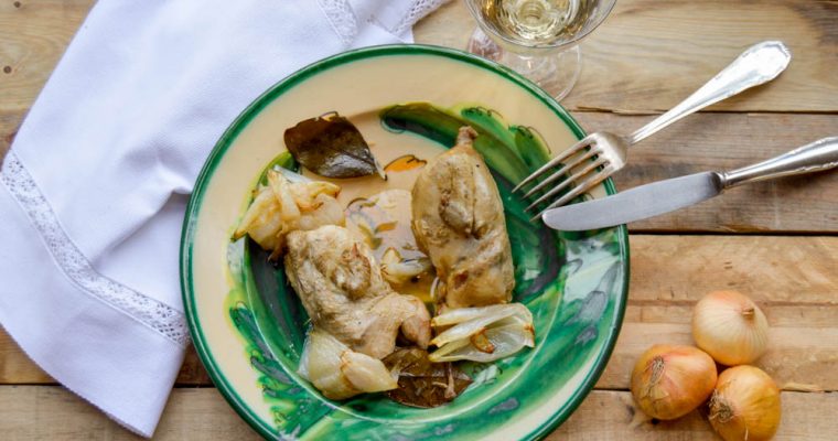 Codornices en escabeche