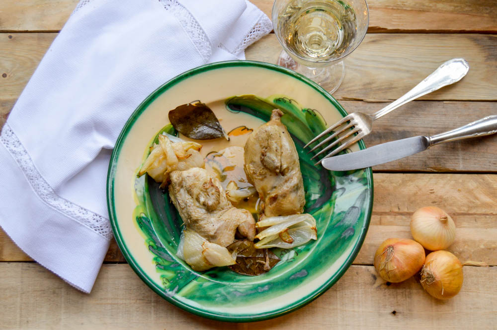 Codornices en escabeche